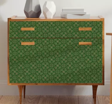 Folie til møbler blooming element overlay - TenStickers