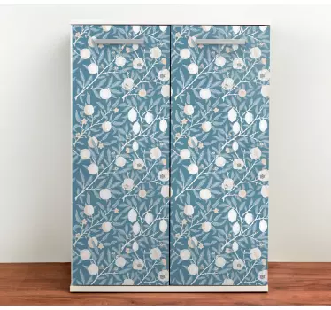 Folie til møbler med blomsterinspireret design - TenStickers
