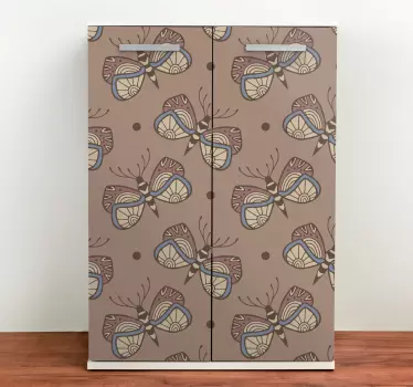 Folie til møbler med sommerfuglemotiv - TenStickers