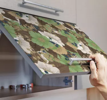 Forår buket møbler dekal - TenStickers