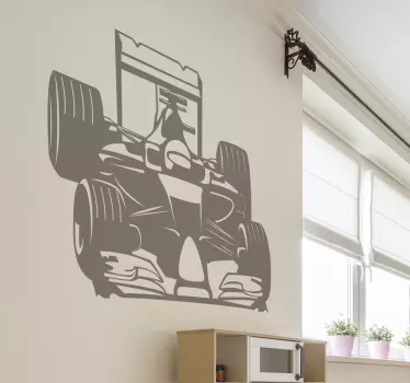 Formel 1 vægklistermærke - TenStickers