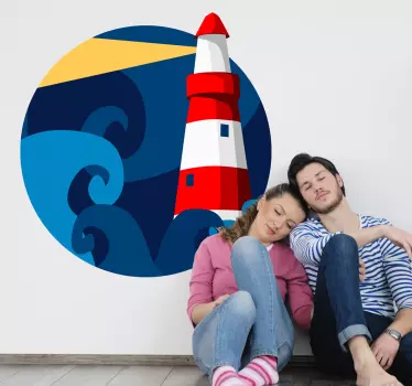 Fyr væg klistermærke - TenStickers