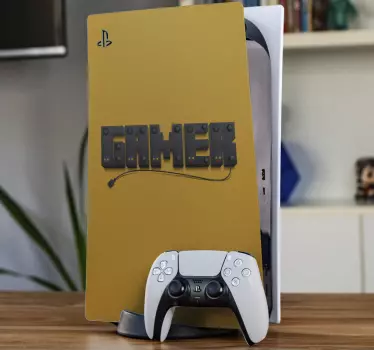 Gamer playstation 5 klistermærke - TenStickers