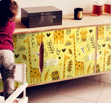 Giraffer mærkater til mærkater - TenStickers