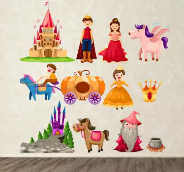 Historie fortællinger børn klistermærker - TenStickers