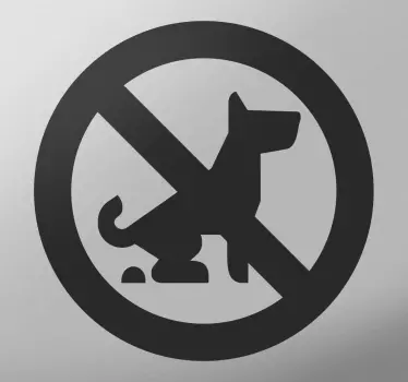 Hund business sticker - TenStickers