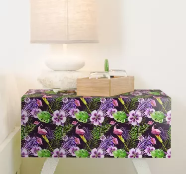Ikea jungle flora møbeldekorationer - TenStickers