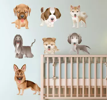 Indsamling af hvalpetid - TenStickers