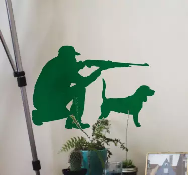 Jæger- og hundemærkater - TenStickers