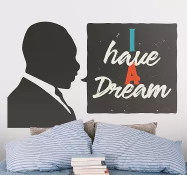 Jeg har et drømmecitat billige wallstickers citater - TenStickers