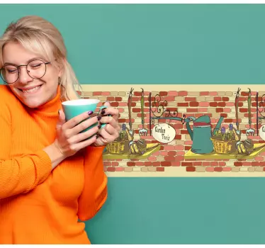 Kantbånd klistermærke til haveværktøjsdisplay - TenStickers