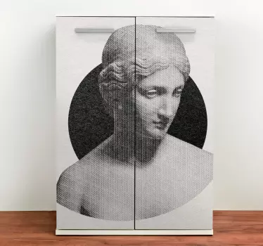 Klassisk skulptur folie til møbler - TenStickers