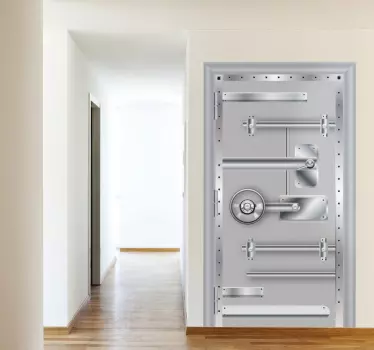 Klistermærke af metalhvelv - TenStickers