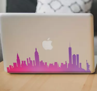 Klistermærke bærbar New York - TenStickers