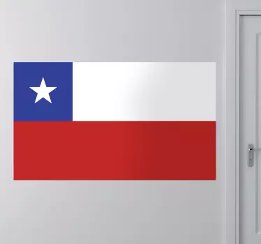 Klistermærke for chile-flag - TenStickers