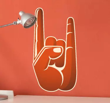 Klistermærke med stenhånd - TenStickers