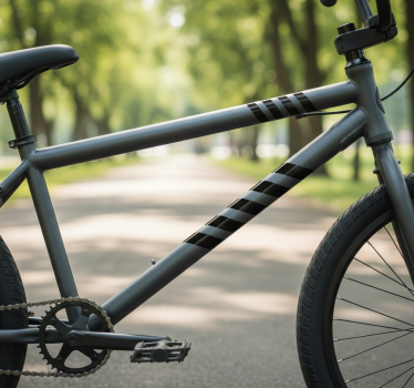 Klistermærke til cykel med racingstriber pakke - TenStickers