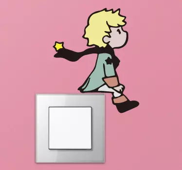 Klistermærke til hovedafbryderens lysafbryder - TenStickers