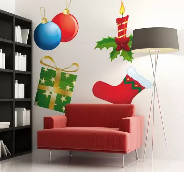 Klistermærker til julekollektion - TenStickers