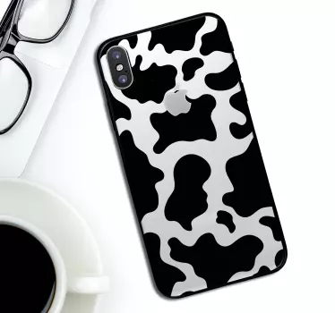 Ko dekoration iphone klistermærke - TenStickers