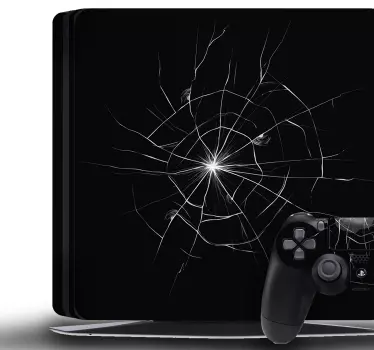 Krakket ps4 hud klistermærker - TenStickers
