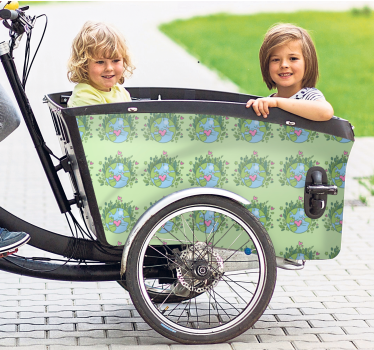 Kram jorden for ladcykeloverførsel - TenStickers