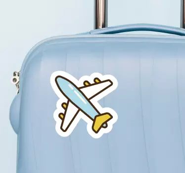 Kuffertens flydekal - TenStickers