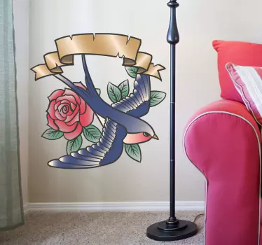 Legender pink pink tattoo tatovering - TenStickers