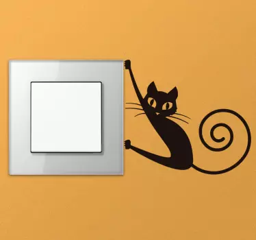 Lightwitch klæbende kattehale - TenStickers