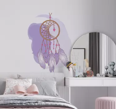 Lilla drømmefanger teenager wallsticker - TenStickers