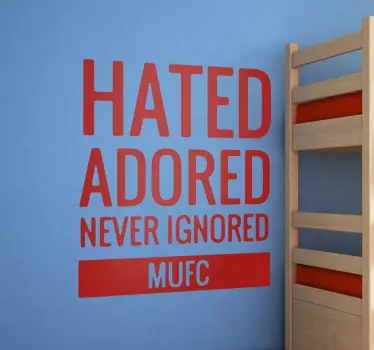 Manchester United Wallsticker - TenStickers