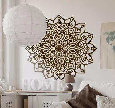Mandala vægklistermærke - TenStickers