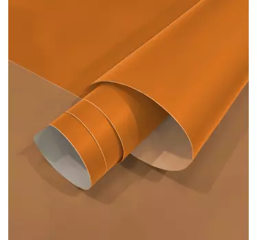 Selvklæbende folie - Mat orange - TenStickers