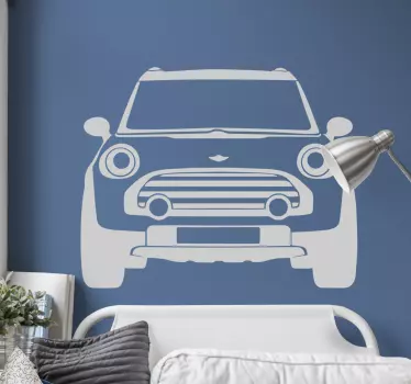 Mini cooper vægklistermærke - TenStickers