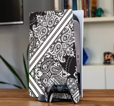 Motiver med et tværsektet ps5 cover - TenStickers