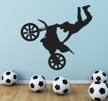 Motocross Stickers freestyle - TenStickers