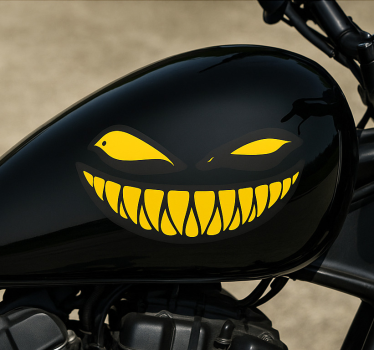 Motorcykelklistermærke skyggehumør - TenStickers