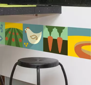 Natur vægklistermærke - TenStickers