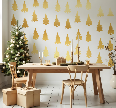 Pakke træer wallsticker dyr - TenStickers