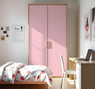 Pastel pink folie til møbler - TenStickers