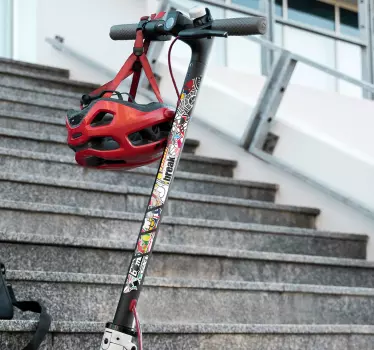 Patinete Klistermærke til løbehjul - TenStickers