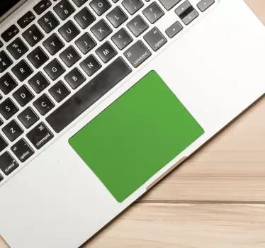 Personlig farve trackpad bærbar klistermærke - TenStickers