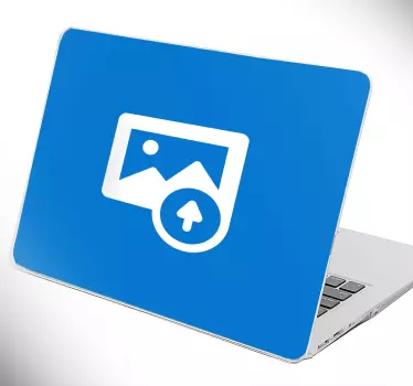 Design selv laptop navn klistermærke - TenStickers