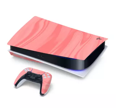 Pink toner playstation 5 klistermærke - TenStickers