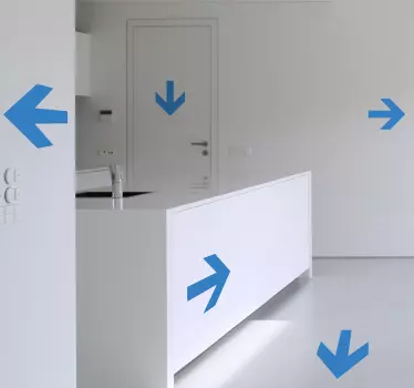 Sæt med pile dekorative klistermærker - TenStickers