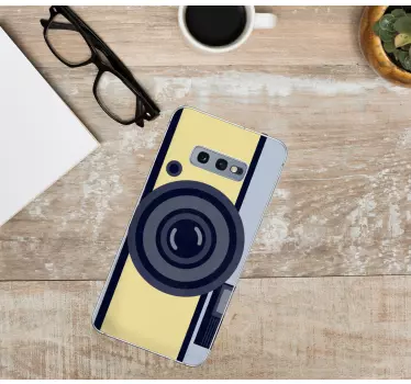 Samsung klistermærke kamera grafik cover - TenStickers
