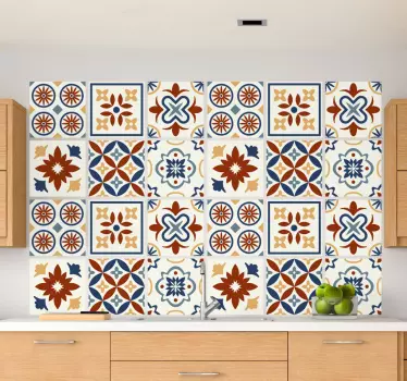 Santioni cementfliser fliser overførsel - TenStickers