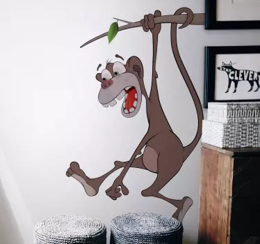 Sjov abe sticker - TenStickers