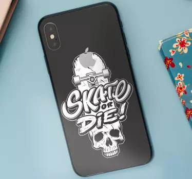 Skate grave graffiti iphone klistermærker - TenStickers