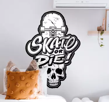 Skate grave graffiti urban klistermærker - TenStickers